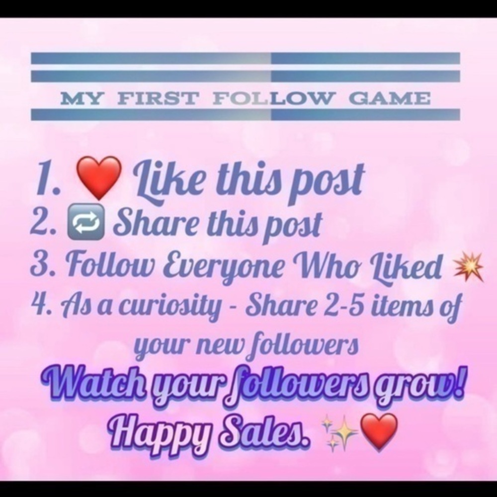 - ❤️❤️Follow Game❤️❤️